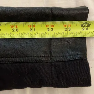 Miss Me Womens Jacket Small Dark Gray Black Mixed Media Faux Leather Moto Biker thumbnail 6