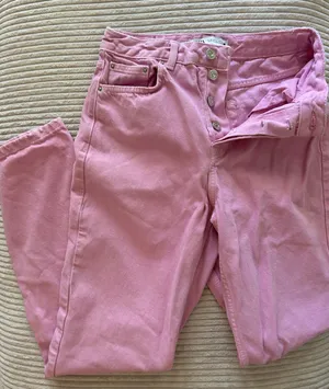 Size 6 Zara Pink Jeans thumbnail 2