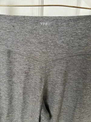 YPB Everyday Soft Flare Leggings Heather Gray size medium thumbnail 4