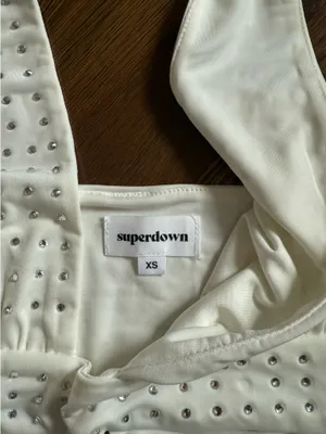superdown Rhinestone Crop Top thumbnail 3