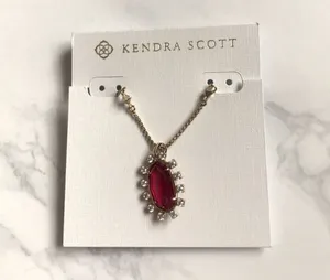 NWT Kendra Scott Berry Pendant Necklace thumbnail 1