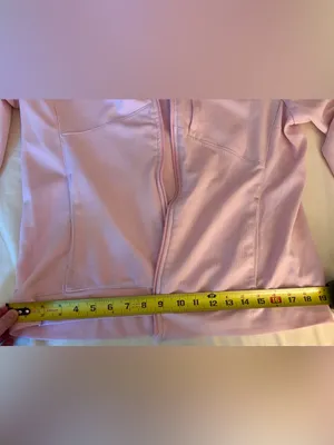 Dunlop women's pink activewear jacket size large with hood thumbnail 14