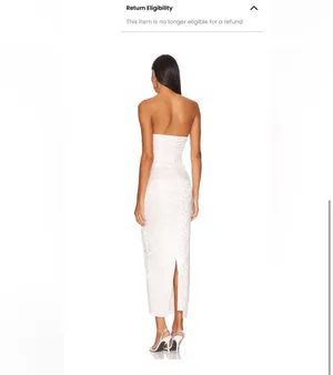 Sau Lee White Dress thumbnail 4