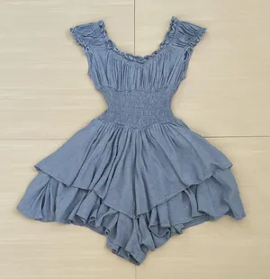 Love Galore Romper Blue thumbnail 2