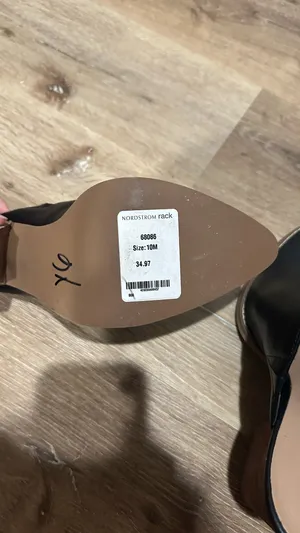  Nordstrom Rack Black Backless Booties thumbnail 4