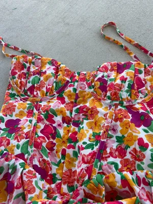 Hello Molly Daily Glam Romper‎ Floral Dress Like Women's 4 Summer thumbnail 13