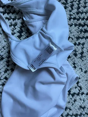 ASOS White Bride One Piece Bikini thumbnail 9