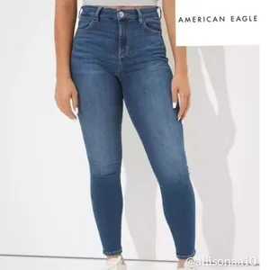 American Eagle next level stretch Hi-rise Jeggings thumbnail 3