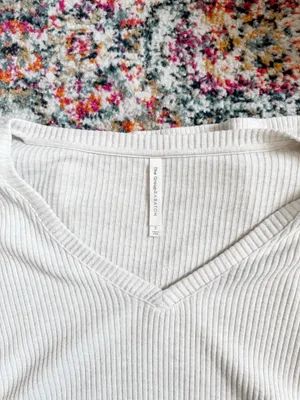The Group Babaton Luxe Ribbed Sweater Top thumbnail 8