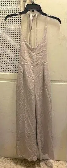 Easy LG Creme cotton canvas halter pant suit thumbnail 1