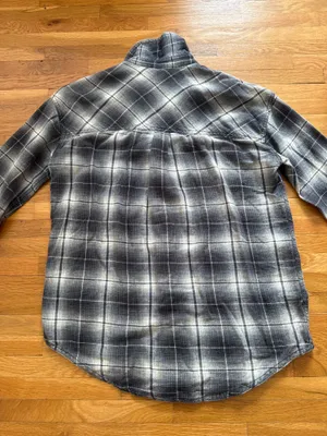 Garage long sleeve plaid button up thumbnail 7