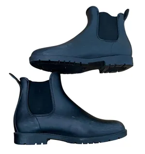 Classic‎ black rainboots waterproof comfortable shoes boots style fall autumn thumbnail 1