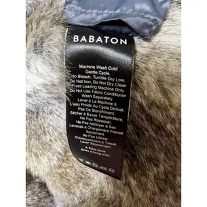 Aritza Babaton Oskar Parka Jacket Faux Fur Lined‎ Down Fill Charcoal Women’s XS thumbnail 10