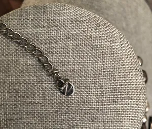 Y2K Whimsygoth Gothic Black silver multicolored beaded Large cross necklace pendant charm #boho #hippie #indie #whimsigoth #festival thumbnail 4