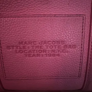 pink leather Marc jacob's tote bag thumbnail 3