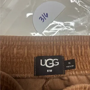 Ugg Size Medium Averey Cotton Drawstring Corduroy Tapered Lounge Pants Comfy thumbnail 8