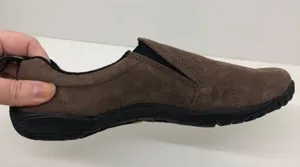 Merrell Women leather Jungle Moc Slip On gun smoke thumbnail 7