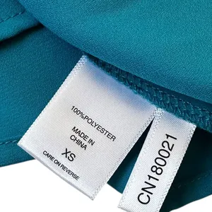 New York & Company Blue High Neck Long Sleeves Blouse Women's Top Size XS 70-32 thumbnail 4