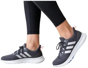 Adidas Women’s Gray Cloudfoam Sneakers Size 8.5 GZ9047 Athletic Running Shoes thumbnail 1
