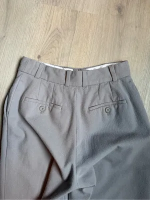 Aritzia Babaton Grey Wool Wide-Leg Trousers thumbnail 4