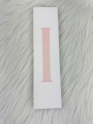 Used Apple Watch Chalk Pink Solo Loop Silicon Fitted Band Size 6 (45mm) thumbnail 4