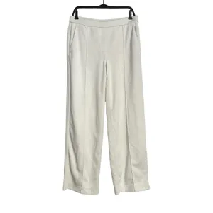 Lululemon Softstream Pintuck Mid-Rise Pant LARGE in Bone thumbnail 2