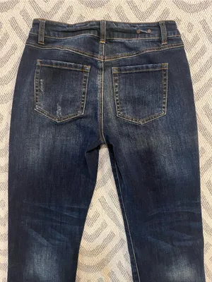 CABI Women’s True Boyfriend Blue Denim Jeans 2 thumbnail 5