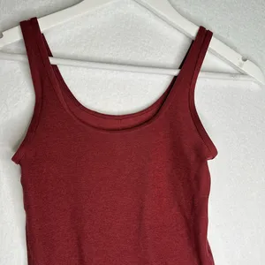 Aritzia TNA Maroon Onesie Romper thumbnail 2