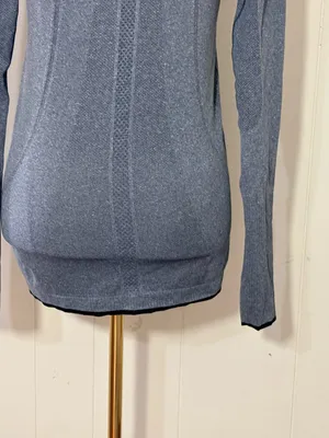 Lululemon Swiftly Tech Long Sleeve Shirt 2.0 Gray Black Trim Size 8 thumbnail 10