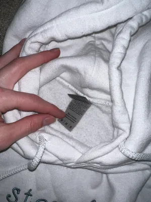 White Sweatshirt Size M thumbnail 2