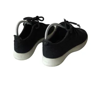 Allbirds Womens Wool Runners Lace Up Running Sneakers True Black‎ Gray Sole Sz 7 thumbnail 4