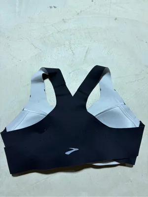 Brooks Black seamless Racerback Sports Bra thumbnail 5