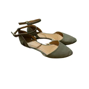 Nicole NKeller pointed toe sandals‎ Green Size 7.5 thumbnail 4