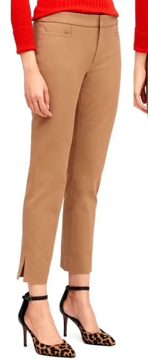 Banana Republic Camel Cropped Slim Ankle Pants thumbnail 1