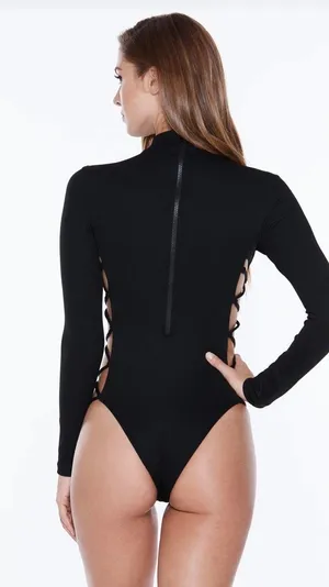 Mary grace swim rash Guard Top thumbnail 3