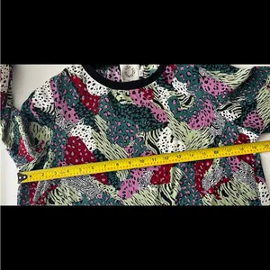 Anthropologie Lili Sidonio multi print artsy dress XS thumbnail 6