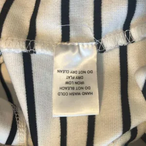 Iris GUC Black White Stripe Bodycon Asymmetric Sleeveless Dress Sz XL thumbnail 8