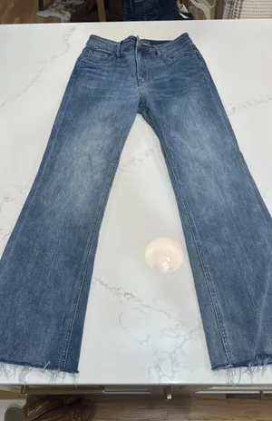 Kut From The Kloth Kelsey Fab Ab Ankle Flare High-Rise Jeans thumbnail 1