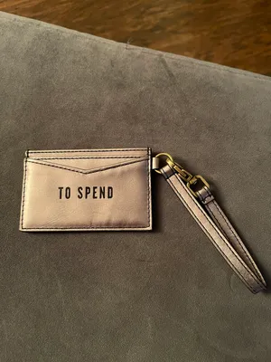 Fossil Card Case  Pewter thumbnail 2