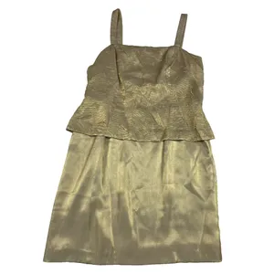 Alex Evenings Women‎ Size 14 (Med) Gold Shimmer Iridescent Dress Jacket Set NWT thumbnail 6
