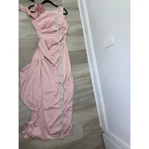 Babyboo Peggy Maxi Dress in Blush Size Medium thumbnail 10