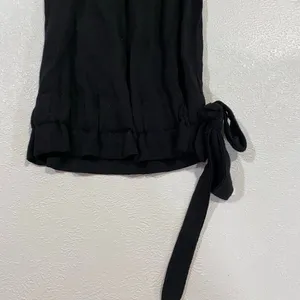 Lulu’s Black Lightweight Tie Ankle Pants Size M thumbnail 7