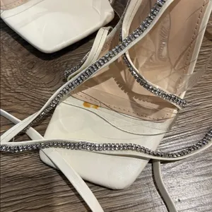 MOVING SALE NIB Public Desire Kim rhinestone heel - NEW thumbnail 7