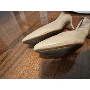 Rockport Women's Beige‎ Patent Leather Kitten Heel Pumps Shoes US 7 thumbnail 8