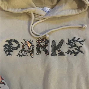 Parks Project 90s Doodle Parks Hoodie Sz M thumbnail 2
