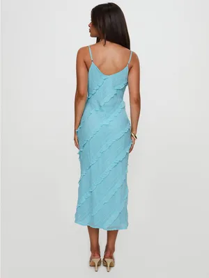 Princess Polly Lars Maxi Dress – Turquoise – US 10 thumbnail 7