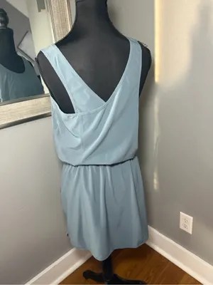 Patagonia Fleetwith Athletic Travel Blue Performance Dress Small. thumbnail 5
