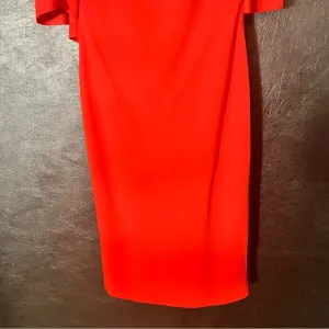 Ralph‎ Lauren Red Off Shoulder Dress Size 0 thumbnail 4