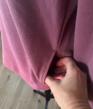 Specification Size Medium Mauve Zip Up Top thumbnail 6