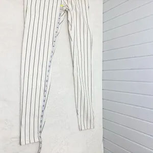 Bershka High Rise Jegging White Stripe Denim Pants‎ size 02' thumbnail 9